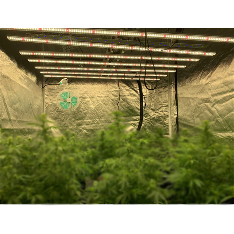 深圳植物照明燈具廠家供應480W調(diào)光八爪魚植物燈配置三星301B燈珠